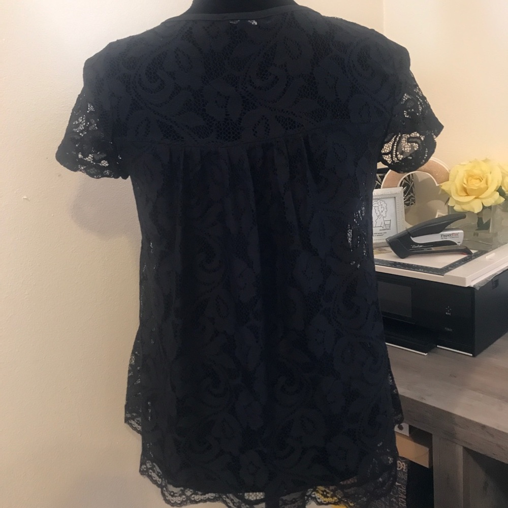 Haute Society Lace Embellished Top - Picture 2 of 8